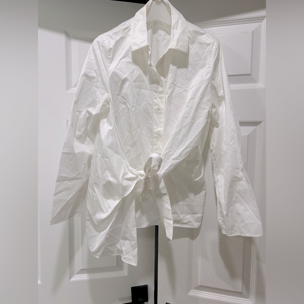 COS white shirt